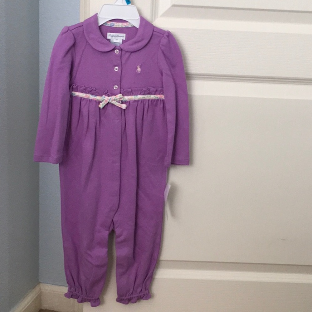 NWT Ralph Lauren bodysuit- 12 months